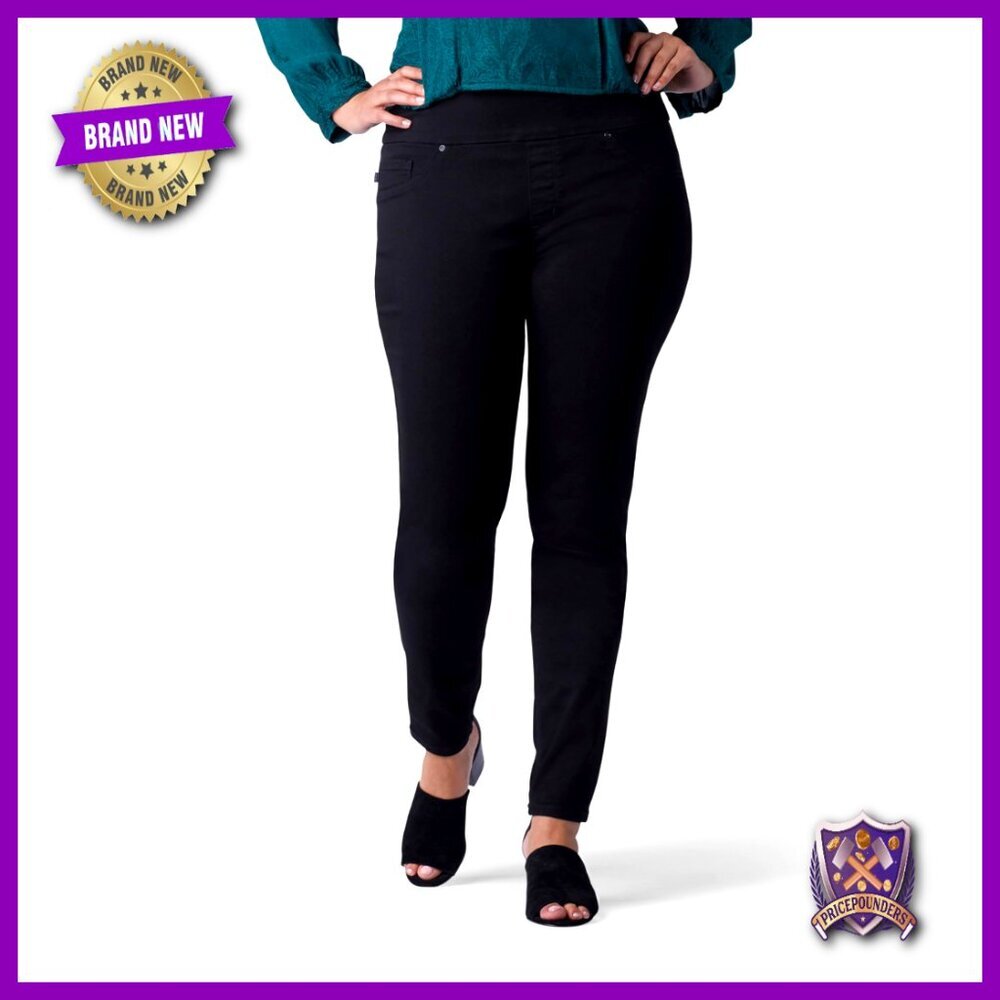 Plus Size Sculpting Slim Fit Skinny Leg Pull On Jeans